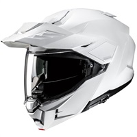 HJH277 i80 ソリッド オフロードヘルメット PEARL WHITE