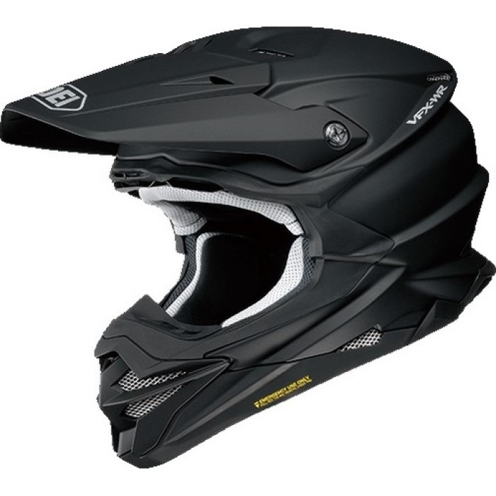 SHOEI オフロードヘルメット　VFX-WR マットブラック VFX-WR マットブラック オフロードヘルメット｜オフロード