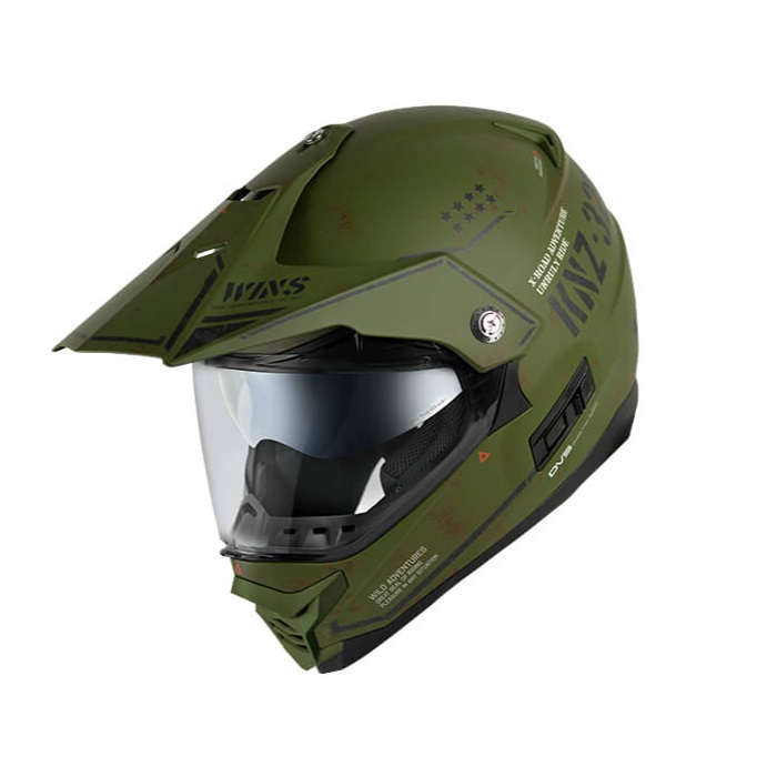 ミリタリー ヘルメット ZX-14R 外付けヘルメット・ロック（ホルダー）装着