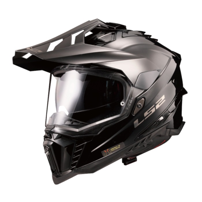 LS2 EXPLORER F オフロード フルフェイスヘルメット XL ブラック EXPLORER F BLACK XLサイズ｜オフロードヘルメット｜の通販なら