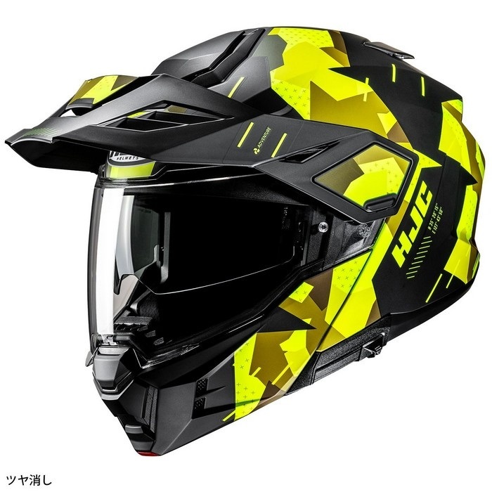 USMC好きのロッソ@プロフ必読です スチールヘルメット HJH302 i80 ロキ BLACK/YELLOW(MC3HSF)｜オフロードヘルメット｜の通販