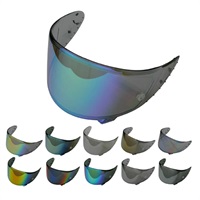 SHOEIヘルメット用 ミラーシールド CWR-Fピンロック クリアベース