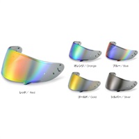 ミラーシールド SHOEI CWR-F2 PINLOCK スモーク/チタンシルバー