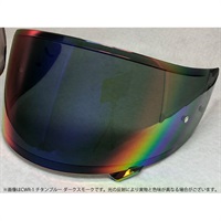 SHOEIヘルメット用 ミラーシールド CWR-F2 PINLOCK ダークスモークベース