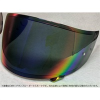 SHOEIヘルメット用 ミラーシールド CWR-F2 PINLOCK ダークスモークベース