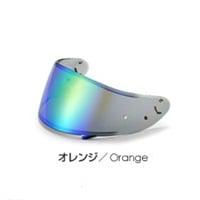 ミラーシールト SHOEI CWR-F2 PINLOCK メロースモークチタンオレンジ