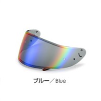 ミラーシールト SHOEI CWR-F2R PINLOCK スモークチタンブルー