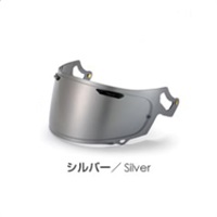 ミラーシールト Arai VAS-V クリアチタンシルバー