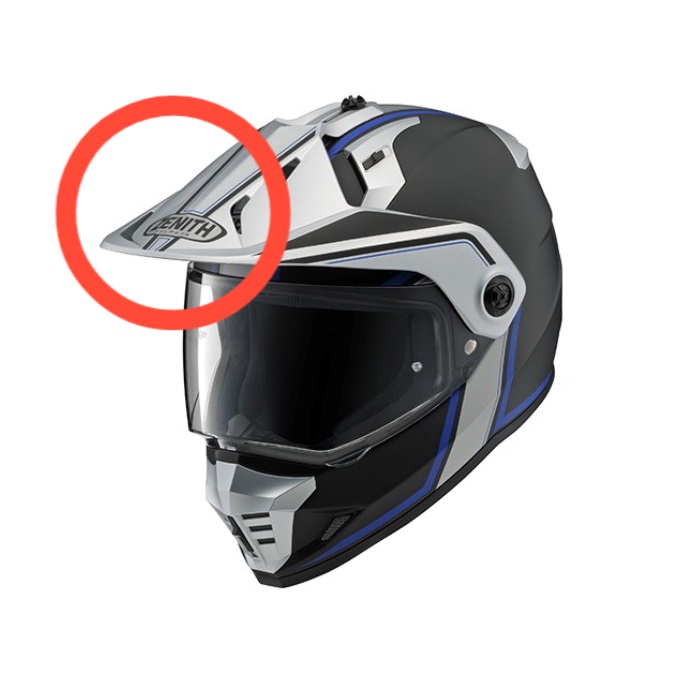 YX-6 ZENITH Graphic バイザー｜フルフェイスヘルメット用シールド｜の