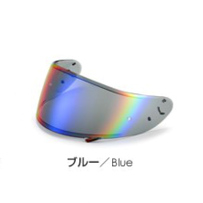 SHOEI CWR-F2 EXTRA SHIELD メロースモーク×ブルー 山城 SHOEI CWR-F2用 メロースモーク × シルバー YAMASHIRO