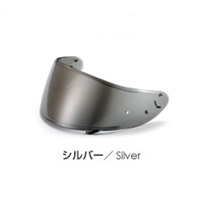 ミラーシールト SHOEI CJ-2 PINLOCK クリアチタンシルバー