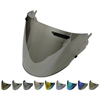 Arai ジェットヘルメット ミラーシールド.クリアシールド.本革フェイスガード Araiヘルメット用 ミラーシールド VAS-Z クリアベース｜ジェット