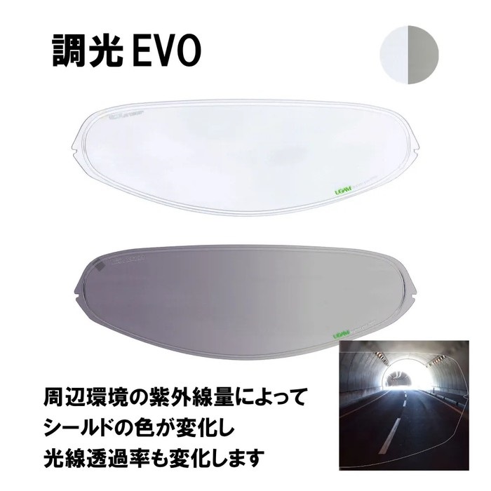 ULOOK 防曇フィルム SHOEI CWR-F2用｜ピンロックシート・防曇シート