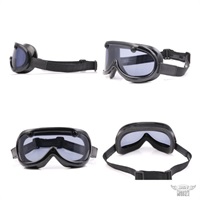 60's VINTAGE GOGGLES LEATHER MODEL
