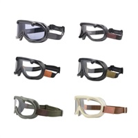 60's VINTAGE GOGGLES LEATHER MODEL