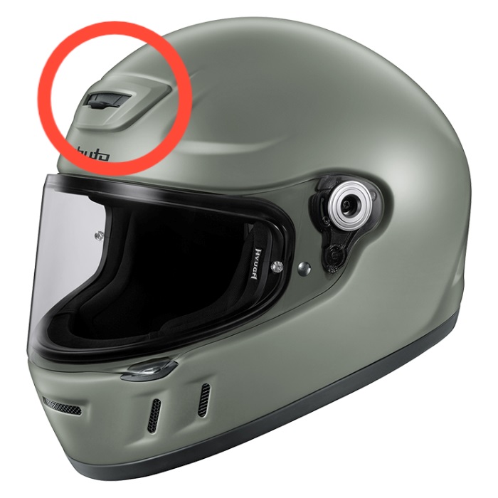HYUGA FC24F ヘッドベンチレーション(ﾌﾗｯﾄｱｯｼｭｵﾘｰﾌﾞ)