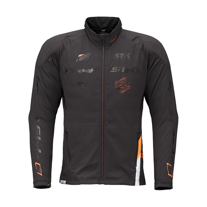 STJ328DN ST-S UCHIMIZU VENTED D3O SPEED-iD COOL DRY MESH JAC BLACK 