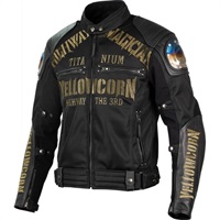 【在庫限り】 YB-5109 メッシュジャケット BLACK/GO