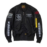 VS26101S MESH MA-1 JACKET メッシュMA-1ジャケット ブラック / シルバー