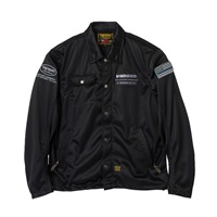 TVS2603S MESH COACH JACKET メッシュコーチジャケット ブラック / シルバー
