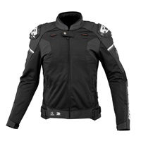 【在庫限り】 JK-167 レザーメッシュRスペックジャケット 【Black】