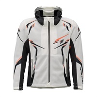 STJ422D ST-X THE MESH D3O PROTECT PARKA〔ALTIS〕 WHITE