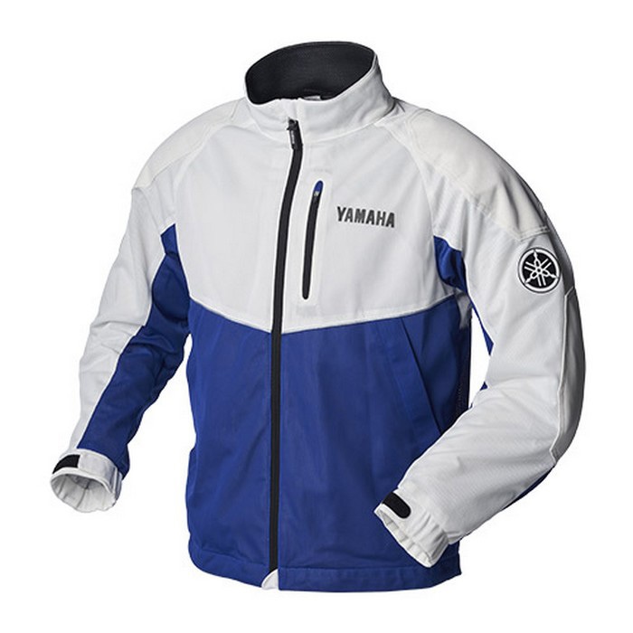 在庫限り】 RY1002 メッシュジャケット ブルー/ホワイト