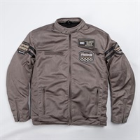 25SJ-6 メッシュジャケット グレー｜メッシュジャケット｜の通販なら