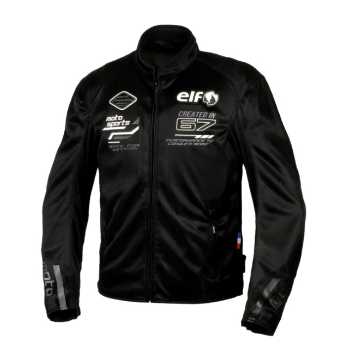 在庫限り】 EJ-S121 エオリアメッシュジャケット ブラック&ホワイト 在庫限り】 EJ-S121 エオリアメッシュジャケット ブラック&ホワイト