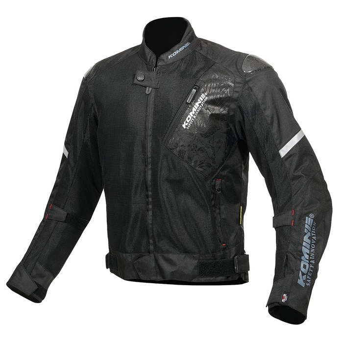 在庫限り】JK-137 Carbon Protect Mesh Jacket ブラック/フェニックス