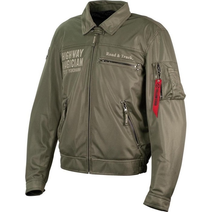 在庫限り】 YB-5100 メッシュジャケット KHAKI｜メッシュ