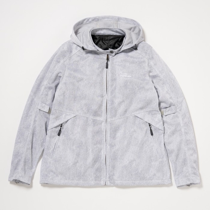 ROJ133 フードメッシュジャケット IVY GRAY｜メッシュジャケット｜の