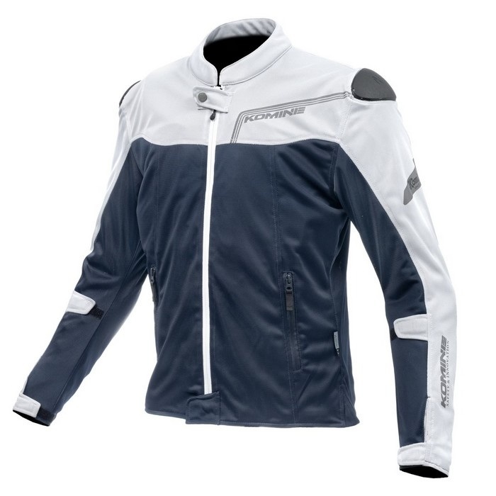 JK-188 エニグマG2ハイプロテクトフルメッシュジャケット Navy Silver