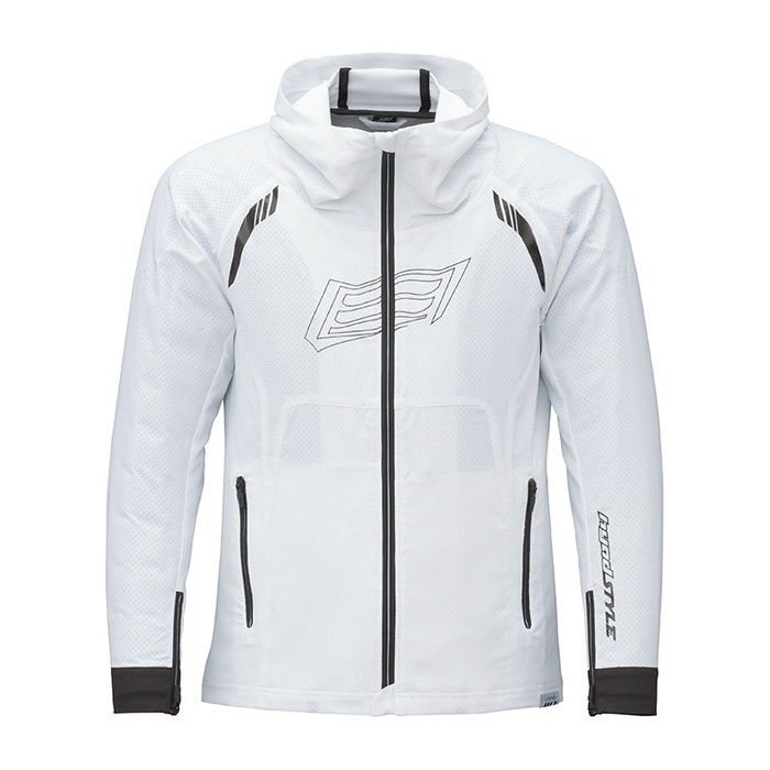 STJ329M ST-S UCHIMIZU VENTED COOL DRY PARKA〔MINERVA〕 WHITE