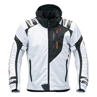 STJ029DS ST-X SPEED PARKA D3O WHITE/BLACK｜メッシュジャケット｜の