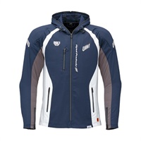 STJ331DM ST-S UCHIMIZU VENTED D3O COOL DRY PARKA NAVY/WHITE