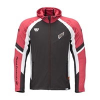 STJ310DNM ST-S UCHIMIZU VENTED D3O COOL DRY PARKA RED/BLACK