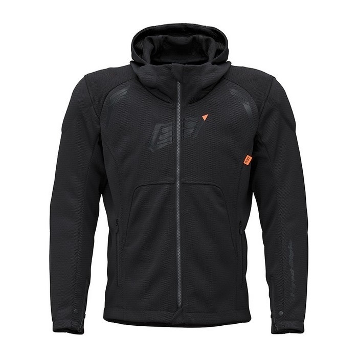 STJ421D ST-X THE MESH D3O PROTECT PARKA〔MINERVA〕 BLACK｜メッシュ