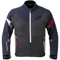 RSJ342 クイックドライ レーサー ジャケット ASH NAVY｜メッシュ