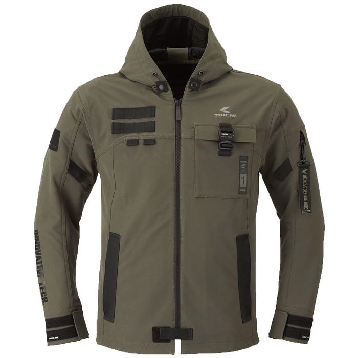 RSタイチ クイックドライ パーカ RSJ335 TECH KHAKI M RSJ335 クイックドライパーカ TECH KHAKI｜メッシュジャケット