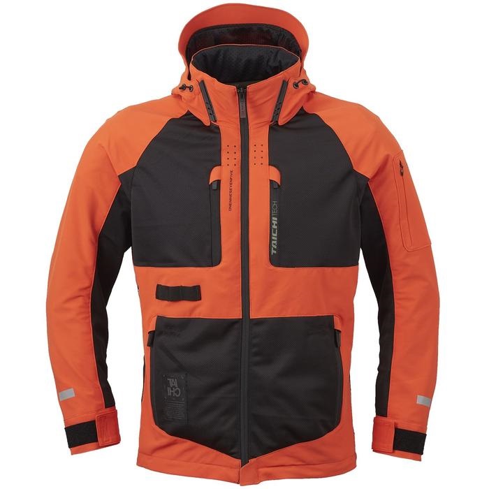 RSJ354 エアー パーカ BLACK/ORANGE｜メッシュジャケット｜の通販なら