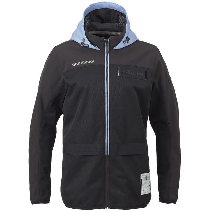 在庫限り】 RSJ334 エアー フリップパーカ BLACK/ICE BLUE