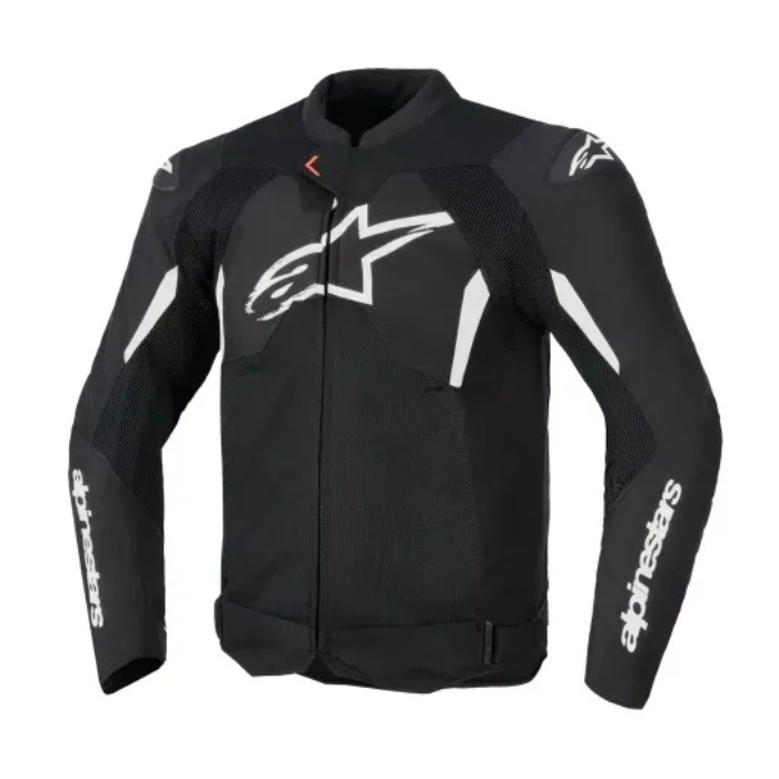 T-GP IGNITION V2 AIR JACKET ASIA 12 BLACK WHITE｜メッシュ