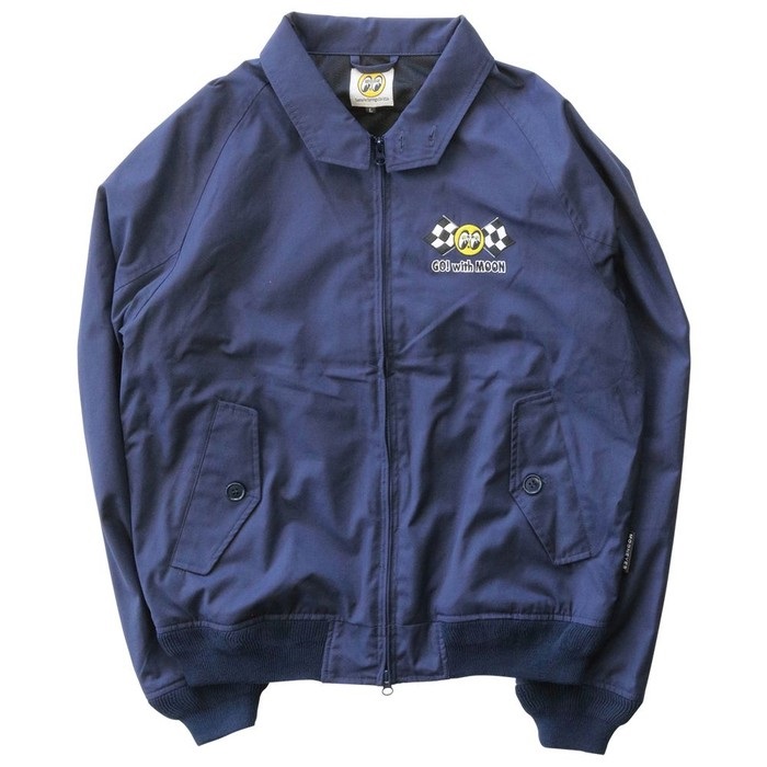 OMJ-043HARRINGTON JACKET ネイビー｜オールシーズンジャケット｜の 
