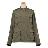 【在庫限り】ROJ-116 ミリタリージャケット GRAY KHAKI