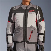ANDES V4 DRYSTAR JACKET 9141 DARK GRAY ICE GRAY BLACK BRIGHT RED