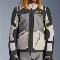 ANDES V4 DRYSTAR JACKET 9268 DARK GRAY ICE GRAY BLACK YELLOW FLUO