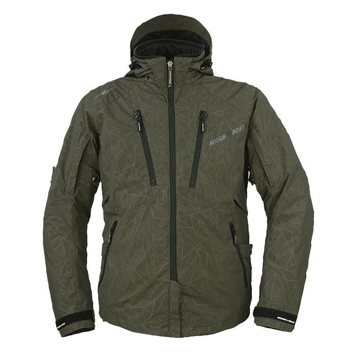 RR7245 ラフパーカー エンボスダークオリーブ｜オールシーズン