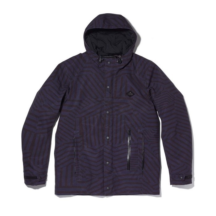 6578 URBAN LOADER パーカージャケット ネイビー/カモフラ｜オール