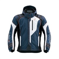STJ614DN ST-W SPEED PARKA D3O NAVY/ORANGE STITCH